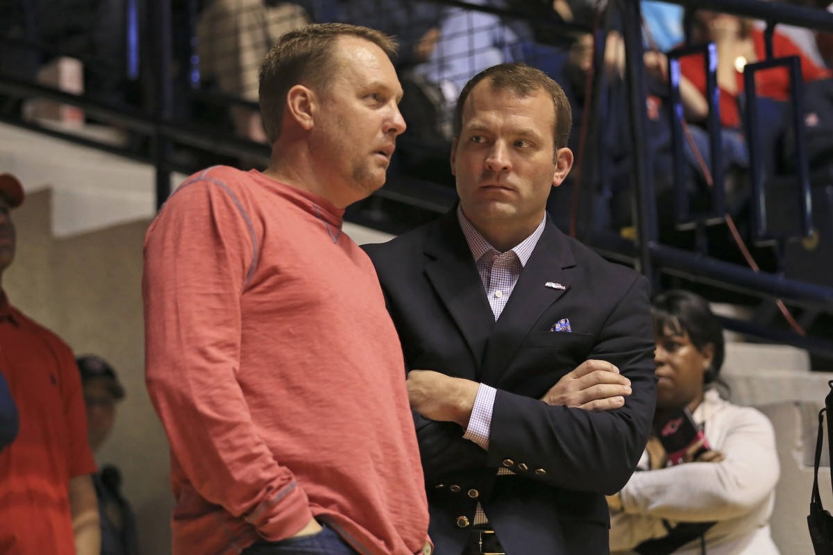 Bjork, while the Ole Miss athletic director, presided over the Hugh Freeze debacle.